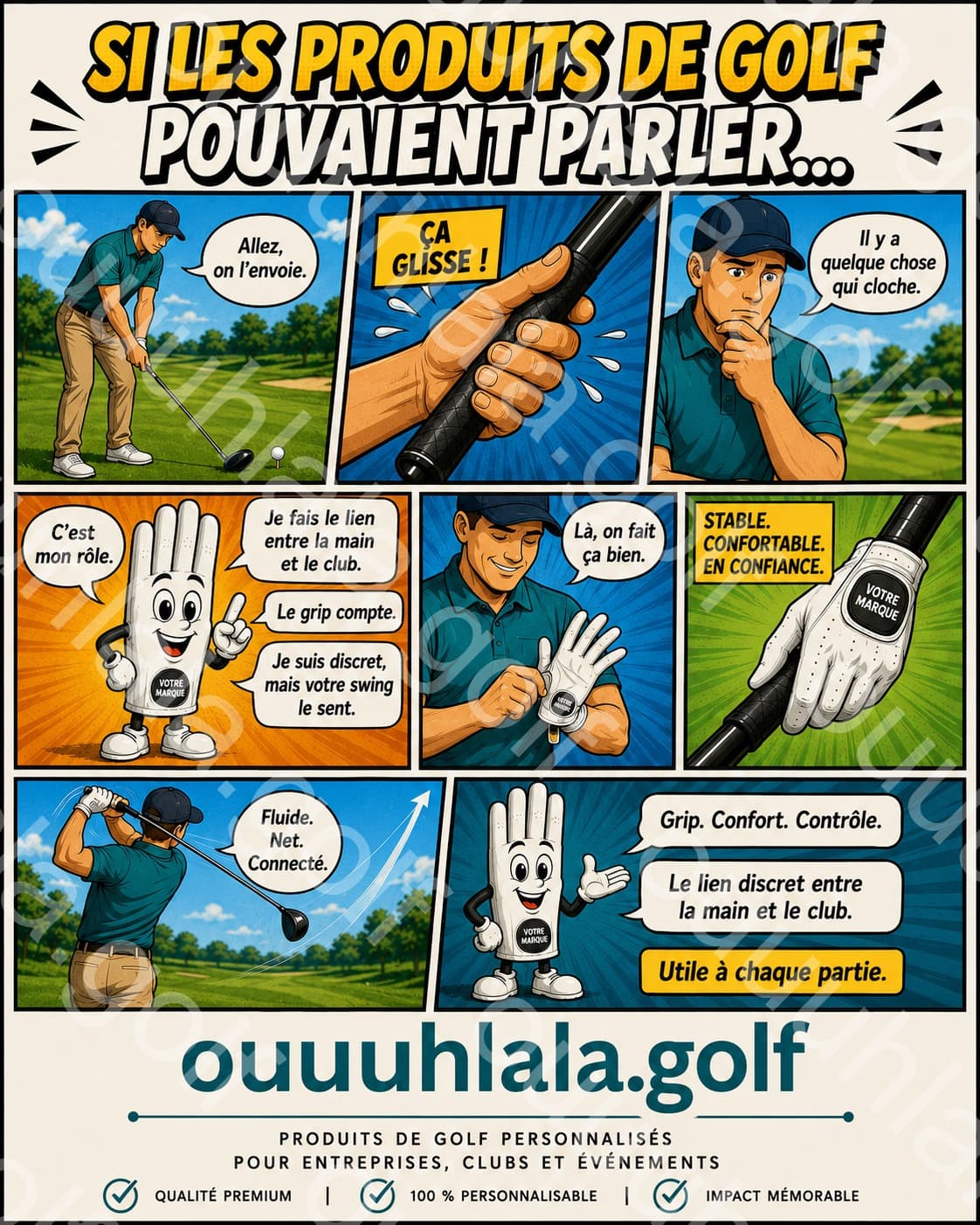 Gant de golf