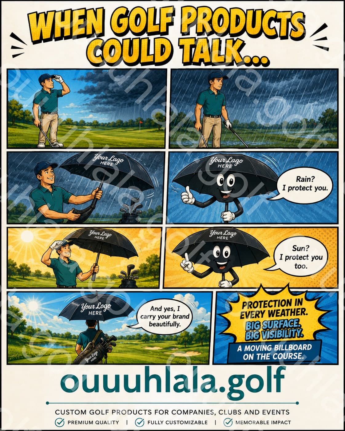 Golf umbrella