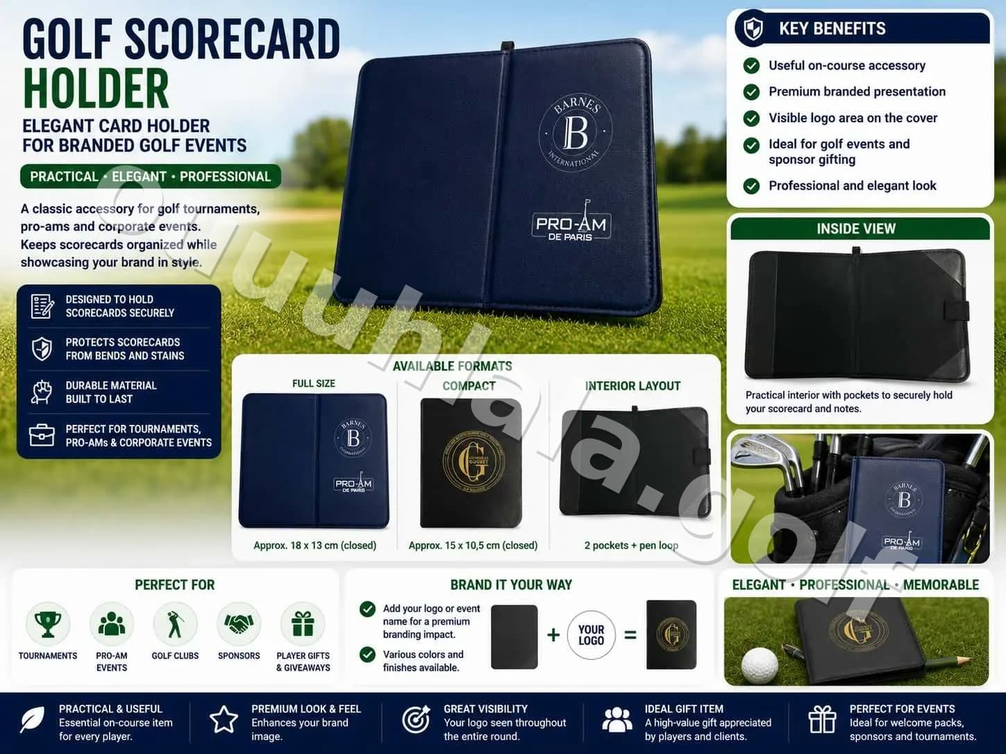 Golf Scorecard Holder