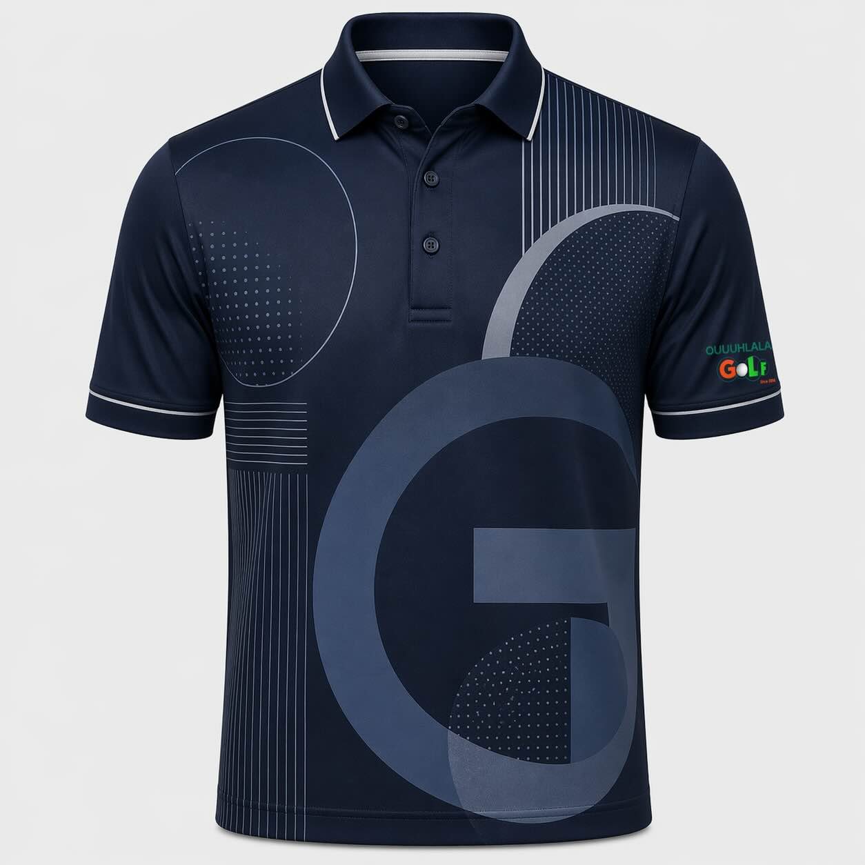 Creative full sublimation polo example